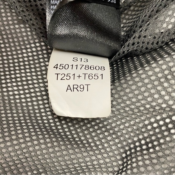 🛑SOLD🛑SOLD🛑North Face Windbreaker Jacket Men size XL Navy Blue Nylon Hooded Zip - Picture 12 of 14